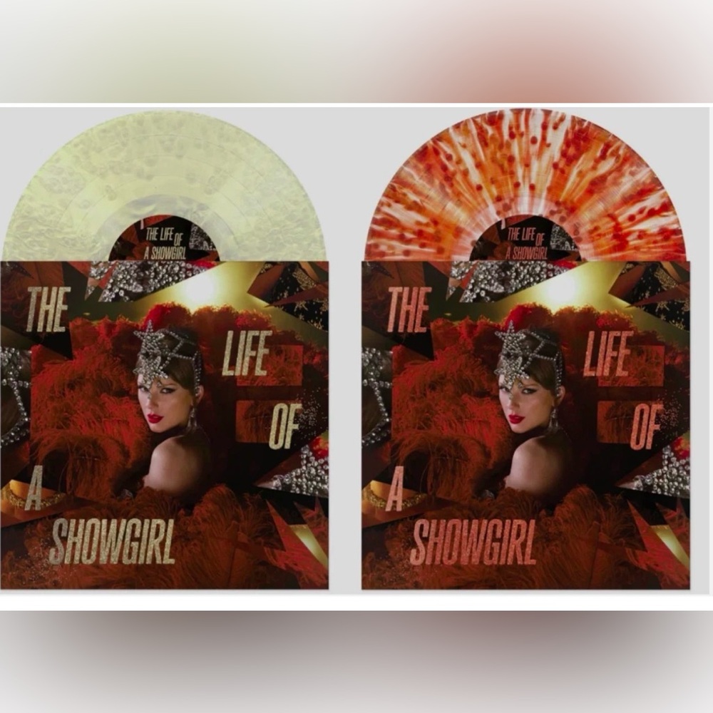 The Life of a Showgirl Vinyls Tiny Bubbles 🍾🥂Limited Edition Bundle